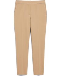 Max Mara - Pegno Viscose Jersey Trousers - Lyst