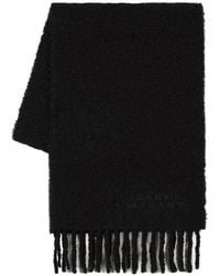 Isabel Marant - Fouzy Gd Sjaal Wol Zwart - Lyst