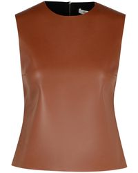 JW Anderson - JW Anderson Brown Lear Tank Top - Lyst