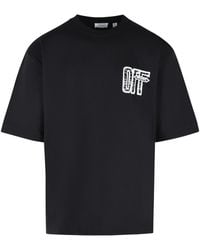 Off-White c/o Virgil Abloh - 'Motion Arrow' Cotton T Shirt - Lyst