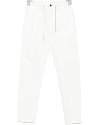 Eleventy - Pleated Tapered Trousers - Lyst