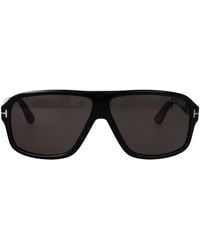 Tom Ford - Nero Lucido Fumo Acetate Sunglasses - Lyst