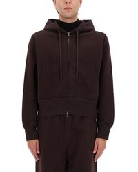 Gucci - Sweatshirt With Logo Embroidery - Lyst