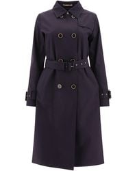Herno - "delan" Double-breasted Trenchcoat - Lyst