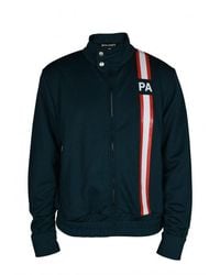 Palm Angels - Striped Polyester Zip-Up Vest - Lyst
