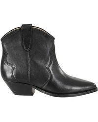 Isabel Marant - Dewina Schwarze Stiefeletten - Lyst