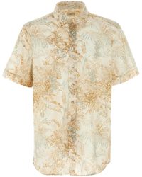 Etro - Bloems Shirt - Lyst