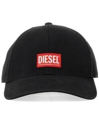 DIESEL - Baseball Hat With Logo - Lyst
