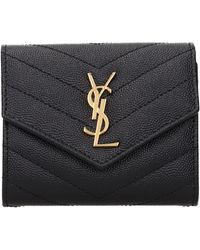 Saint Laurent - Wallets And Wallets - Lyst