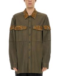Dries Van Noten - Shirt With Embroidery - Lyst