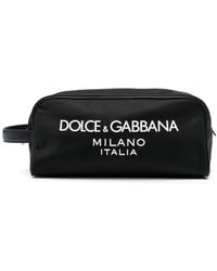 Dolce & Gabbana - Luxury Nylon Zippered Beauty Case - Lyst