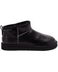 UGG - M Classic Ultra Mini Lthr Regen - Lyst