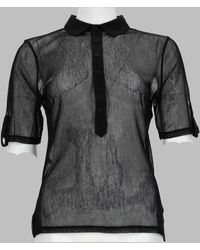 Paloma Wool - Sheer Mesh Polo Shirt - Lyst