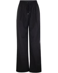 Herno - Stretch Nylon Broek - Lyst