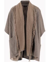 ALONPI - Cashmere Cape - Lyst