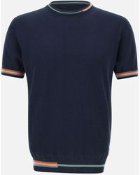 Bob - Willis Baumwollpullover in Mitternacht blau - Lyst