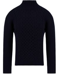 Drumohr - Pullover blau - Lyst