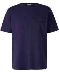 Herno - Logo Detailed Crewneck T-Shirt - Lyst