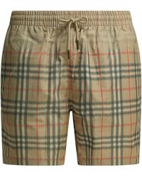 Burberry - 'check'-zwemshort - Lyst