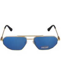 Police - Sonnenbrille Polizei SPLF66 249 B glänzende Endura Gold Sandstrahlung oder Matt Pa /16/145 - Lyst