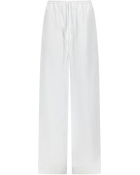 Loulou de Saison - Sero Cotton-Poplin Pants - Lyst