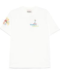 ALÉMAIS - Nadia Embroidered Tee - Lyst