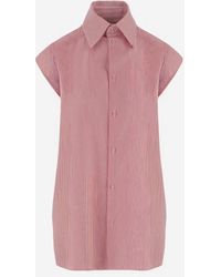 ARMARIUM - Malik Sleeveless Striped Shirt - Lyst