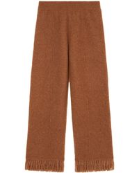 Alanui - Cashmere And Silk Blend Trousers - Lyst