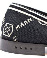 Marni - Mokassins Schwarz - Lyst