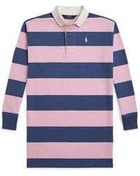 Polo Ralph Lauren - Polo Shirt Dress With Logo - Lyst