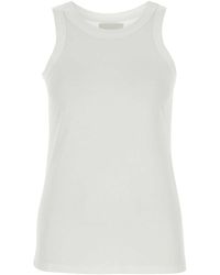 Loulou - Cotton Poso Tank Top - Lyst