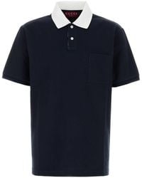 Gucci - Midnight Stretch Piquet Polo Shirt - Lyst