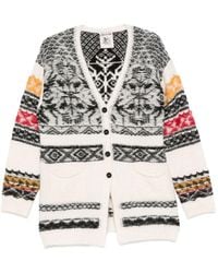 Semicouture - Pierluigi Wool Blend Cardigan - Lyst