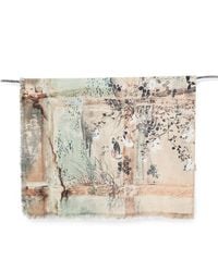 Pierre Louis Mascia - Printed Silk Scarf - Lyst