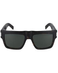 Saint Laurent - Occhiali da sole marroni per donne - Lyst