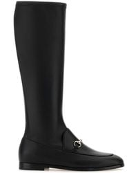 Gucci - Leather Jordaan Boots - Lyst