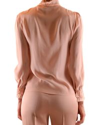 Twinset - Twinset Simona Barbieri Overhemd Roze - Lyst