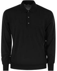 Fedeli - Virgin Wool Polo Shirt - Lyst