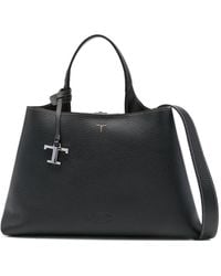 Tod's - Small Leather Tote Bag - Lyst