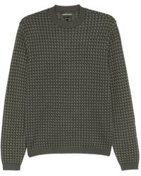 Emporio Armani - Wool Crewnekc Jumper - Lyst