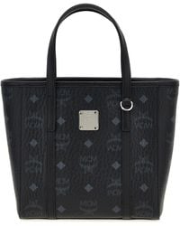 MCM - Toni Tote Nero-Donna - Lyst