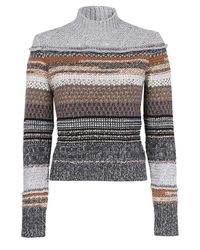 Chloé - Ribbed Turtleneck Sweater - Lyst