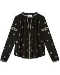 Isabel Marant - Rodis Silk Blouse - Lyst