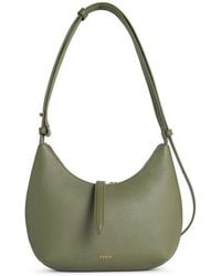 Furla - 'S Goccia' Avocado Leather Shoulder Bag - Lyst