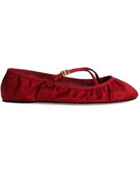 Dolce & Gabbana - Satin Vally Ballerinas - Lyst