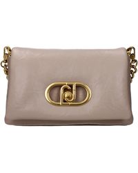 Liu Jo - Shoulder Bags Lapuffy Polystyrene/Dark Sand The Bags Are Made Of Polyester And Are Made Of Polyester - Lyst