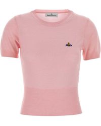 Vivienne Westwood - Logo Crew Neck Sweater - Lyst