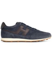 Hogan - 'Athletic' Suede Sneakers - Lyst