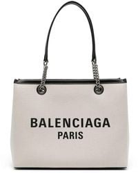 Balenciaga - Duty Free Canvas Tote Bag - Lyst