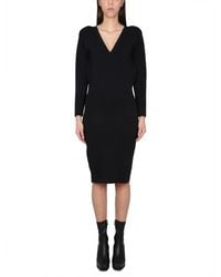 Stella McCartney - V-Neck Dress - Lyst